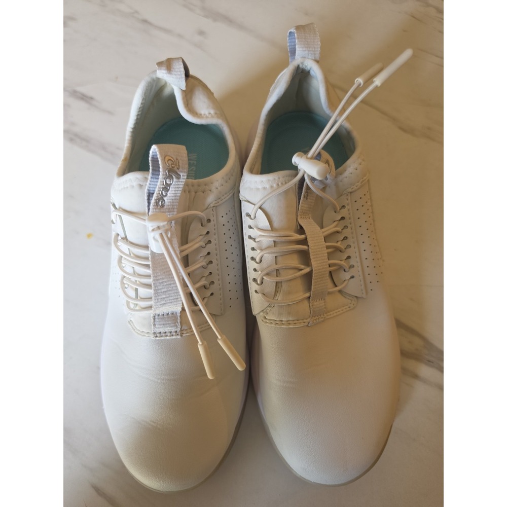 CLOVE NURSING WOMEN'S SHOES BRILLIANT WHITE SIZE 8